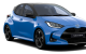 Toyota Yaris hybrid blauw
